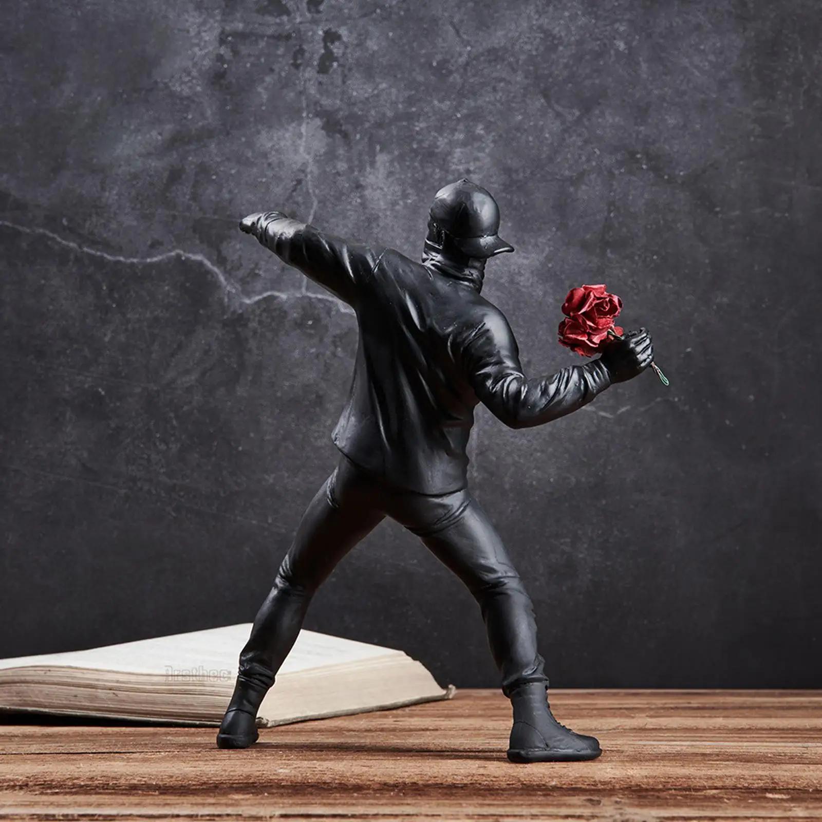 

Diamond Painting Banksy Flows Thrower Statue Home Decoration Cross Stitch Kit Home Decor Gift