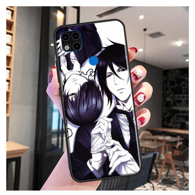 Anime Black Butler Kuroshitsuji For Xiaomi Redmi Note 11 Pro Phone Case For Redmi 9T 9A 9C 9S 10S Note 9 10 Pro Back Cover