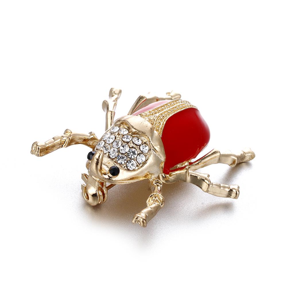 2018 European and American Fashion Enamel Insect Brooch - Versatile Clothing Accessory Corsage.