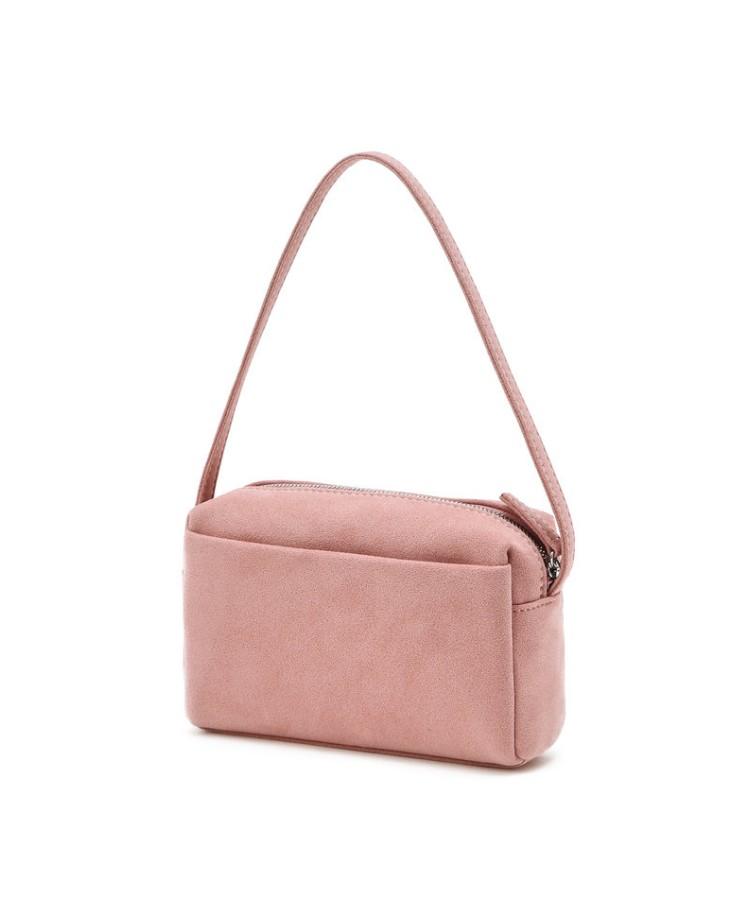 Athe Vanessabruno Pink Suede Fabric Mini Tote S Aawa6E013P2