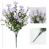 Simulated Flowers Orchid Plum Bouquet Wedding Handheld Flowers Home Decoration Small Fresh Simulated Green Plants Eucalyptus