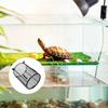 Round and Square Shape Heating Bulb Lamp Enclosure Iron Mesh Cover Reptiles Heat Lamp Guard  Snake