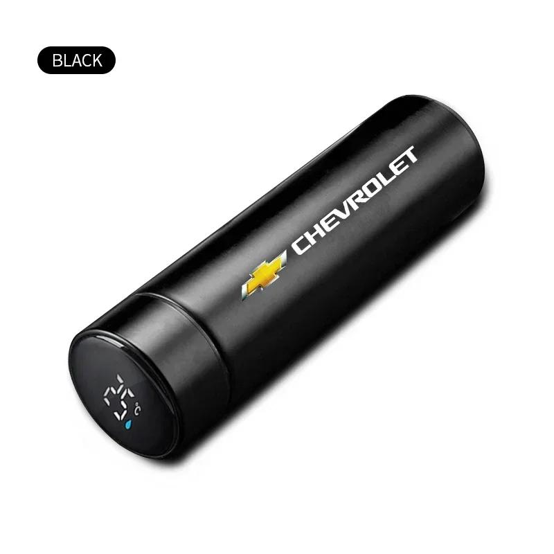 

Smart Insulation Cup Car Thermos Mug Water Bottle Auto Accessories for Chevrolet Spark Silverado Trailblazer Cruze Captiva