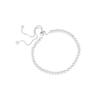 100% Solid 925 Sterling Silver Metal Bracelets for Women Men Beads Adjuatable Handmade Simple Bracelet Birthday Christmas Gift