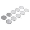 Set of 10 Transparent Coin Cases for Coin Storage (38mm/50mm Diameter)