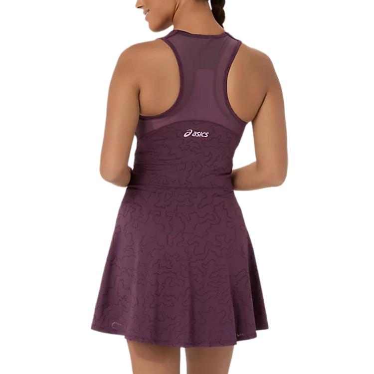 ASICS Breathable Mid-Waist Solid Color Sleeveless Dress Women dresses 2042A458-500