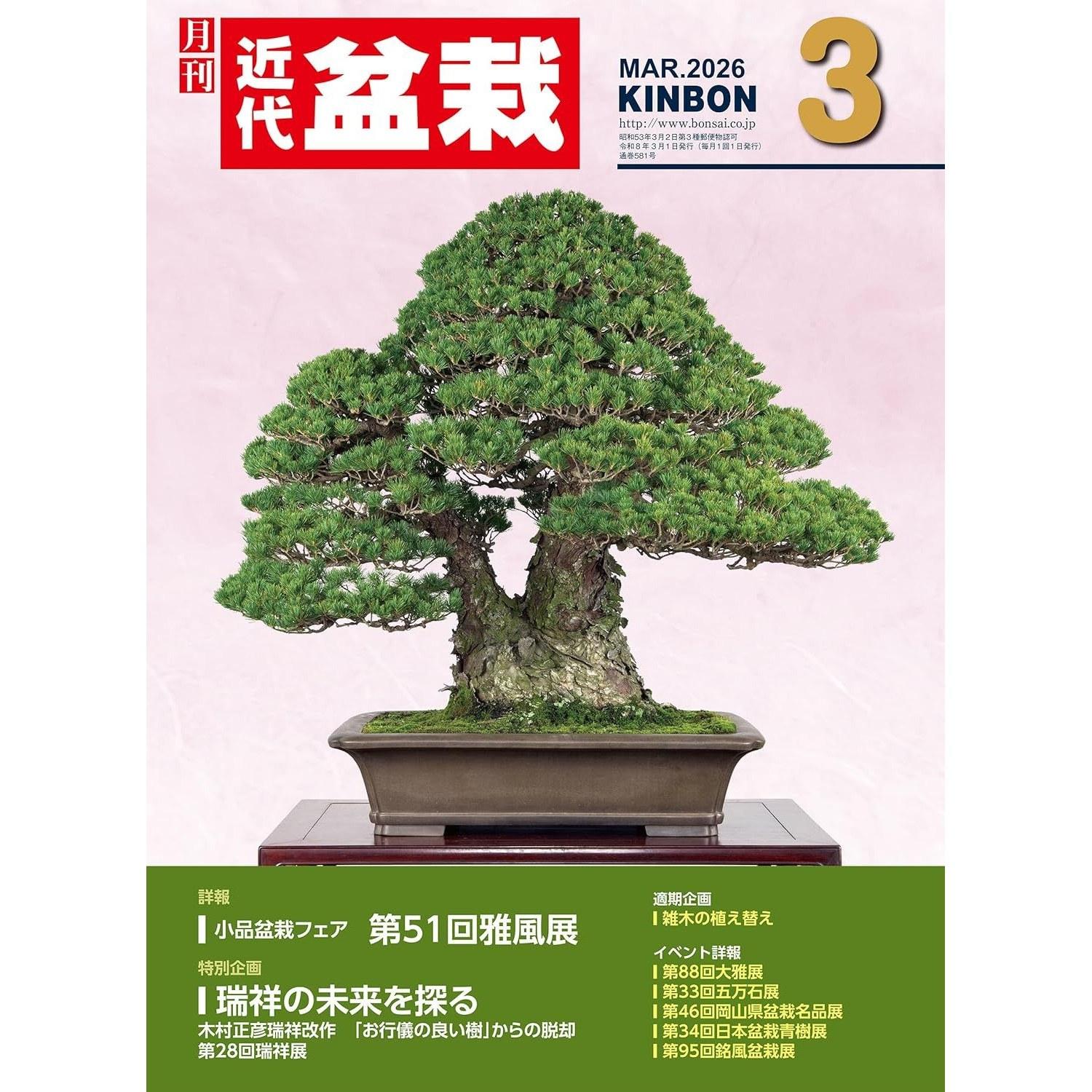 Modern Bonsai March 2026 Edition Magazine