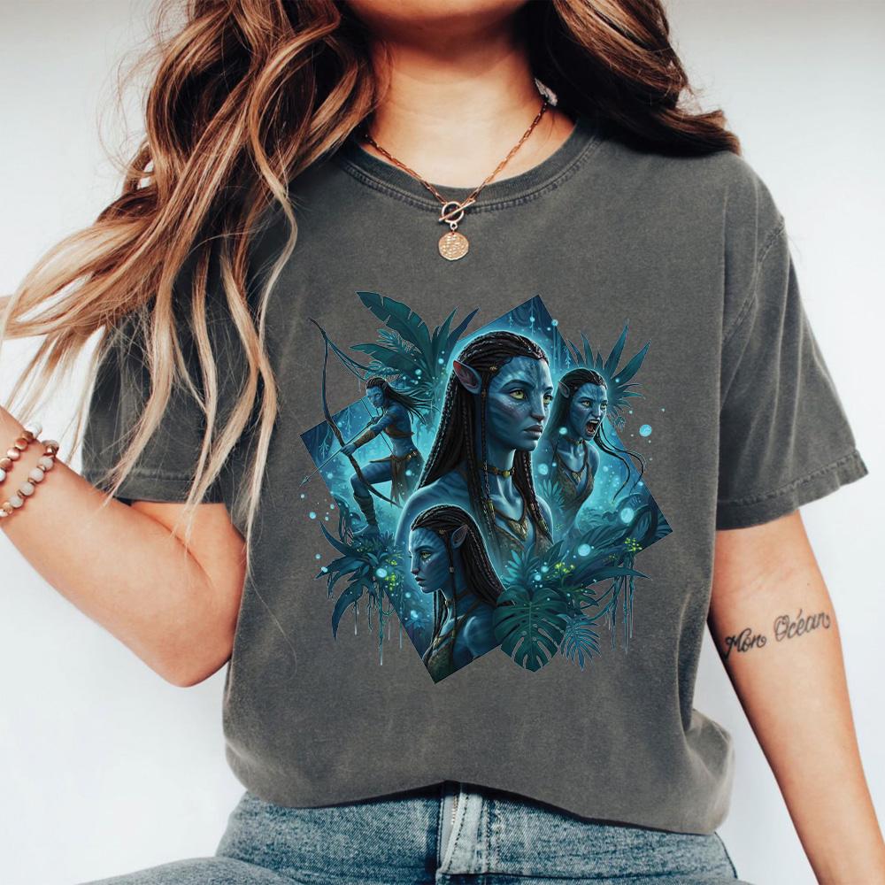 

2026 Summer Movie Avatar 3 Graph Tshirt Unisex Fashion Cotton Quality Casual Loose Short Sleeve Classic Unisex S