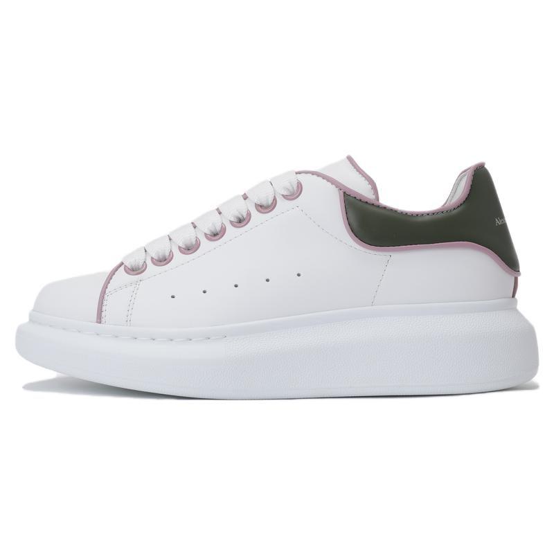 Alexander Mcqueen Oversized White Military Green Women's 733003WHJE58873