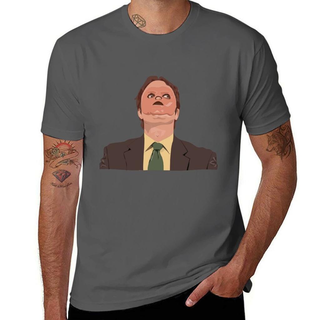 Dwight Cpr Dummy Silence Of The Lambs Tshirt Summer Print Short Sleeve Tee