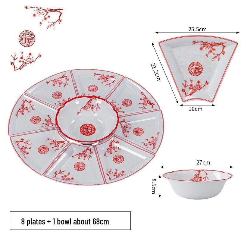 JINGRX Banquet Platter Set