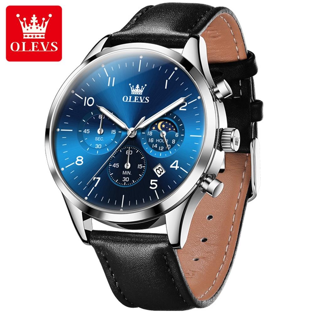 OLEVS Brand Watch Multifunctional Business Quartz Watch Luminous Trend Men's Watch 2882