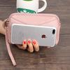 Fashion Cowhide Women Long Clutch Bags Genuine Leather Lady Coin Purse Female Zipper Wristlet Wallet Mobile Phone Bag Billfold