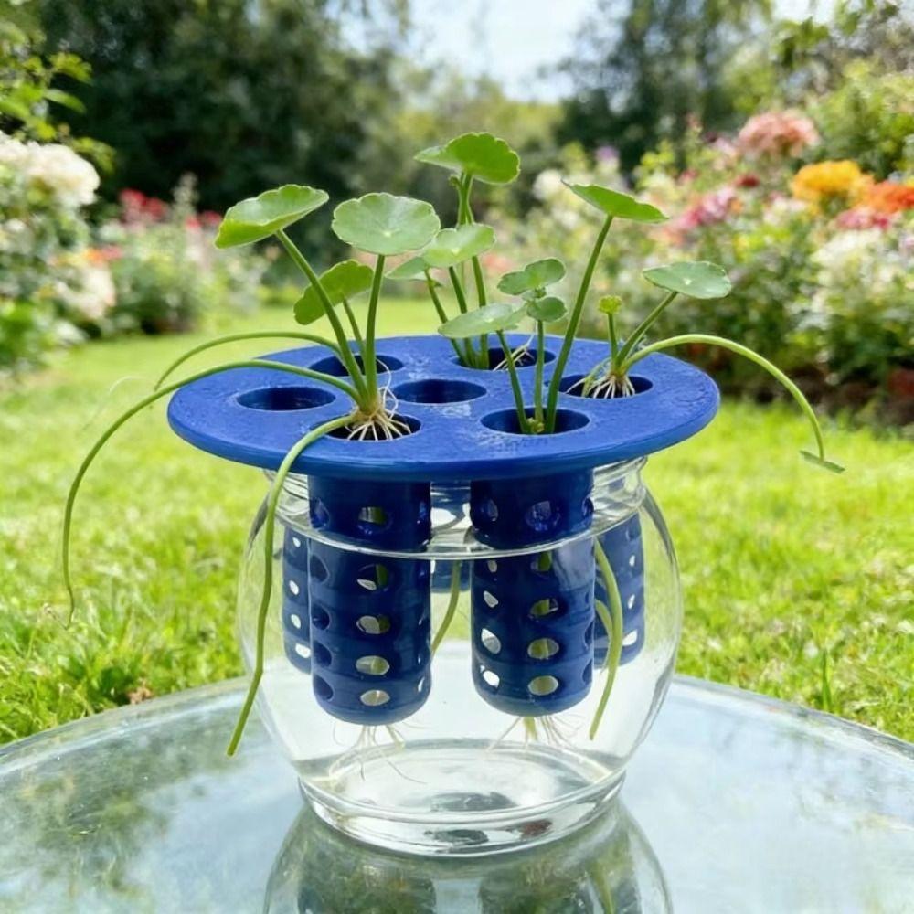 No Soil Seed Germination Tray Plant Growing Tool  for Flowering Plants Compact Green Tray