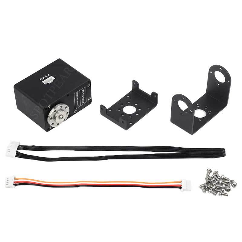 

Прецизійний магнітний серводвигун RS485 з поворотом на 360°, крутний момент 85 кг, 12 В/24 В