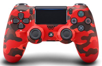 Mando inalámbrico camuflaje rojo (DualShock 4)