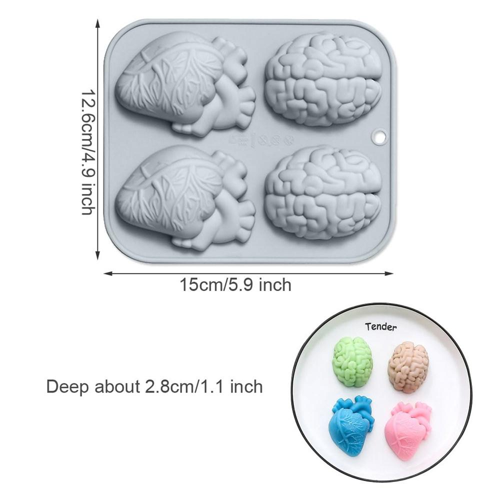 Fondant Mold Non-Toxic Muffin Tray Soap Mold Silicone Cake Mold For Home Baking Diy Projects Party Favors
