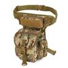 Tactical Waterproof Camouflage Leg and Waist Bag, Multifunctional Outdoor Sports Pouch for Mobile Phone and Gear.