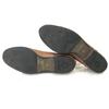Alfredo Bannister Leather Straight Tip Cap Toe Shoes Size 41 26.0 Brown Dress Shoes(USED)