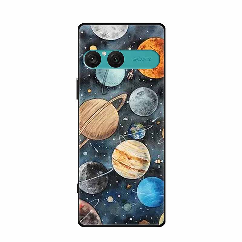 For Sony Xperia 10 VII Case Silicone Planet Cool Animal TPU Soft Back Cover for Sony Xperia10 VII Phone Cases XQ-FE54 XQZ-CBFE