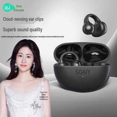 Soaiy JS20 True Wireless Open-Ear Clip-On Bluetooth Earbuds
