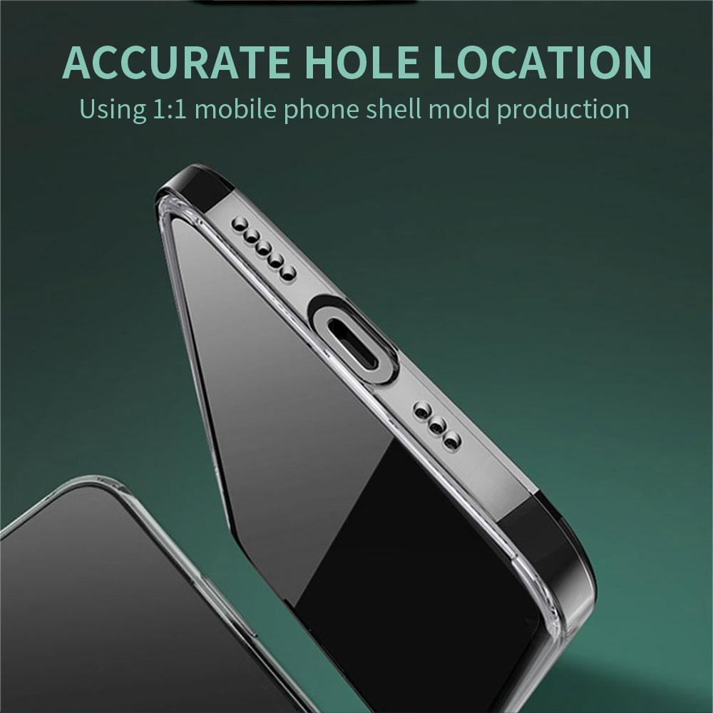 Funda Transparente Para Apple iPhone 13 Pro 11 14 12 7 8 Plus SE 2022 XR X XS Max 6 6S Funda de Teléfono de Silicona One-Piece