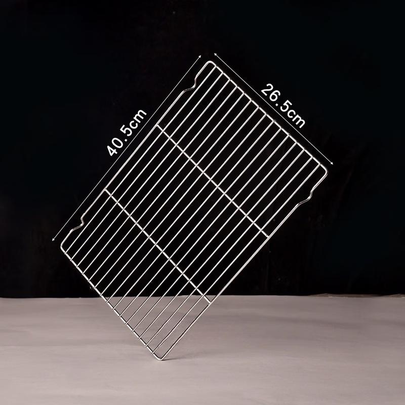 Stainless Steel Rectangular BBQ Grill Rack with Legs