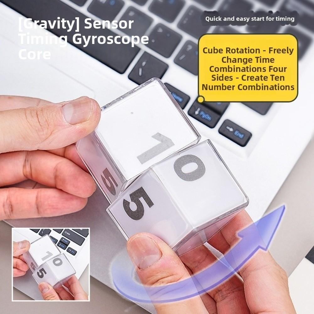 Time Management Flip Gravity Sensing Timer Self Discipline Kitchen Timer Home Bedroom