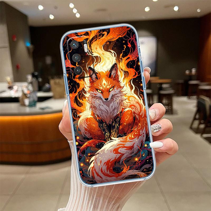 RE31 fox cute Transparent Phone Case for Motorola Moto G40 G04 G05 One Ace Action  Fusion + Plus Hyper Macro Vision Zoom
