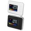 Weather Station Clock Temperature Humidity LCD Color Display LED Backlight Snooze Function Projectio