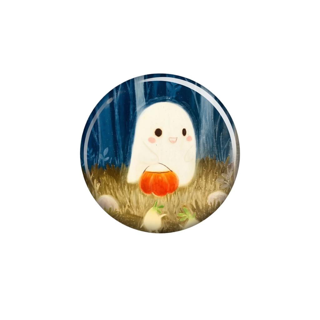 Ghost Fridge Magnets Set of 10 for Haloween Decorations Reusable Ghost Design Magnets for Haloween Decorations Home Office Haloween Decorations