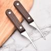 Stainless Steel Shrimp Deveiner with Wood Handle 3-in-1 Kitchen Tool for Opening Shells And Removing Veins Rust-Proof Essential Seafood Gadget for