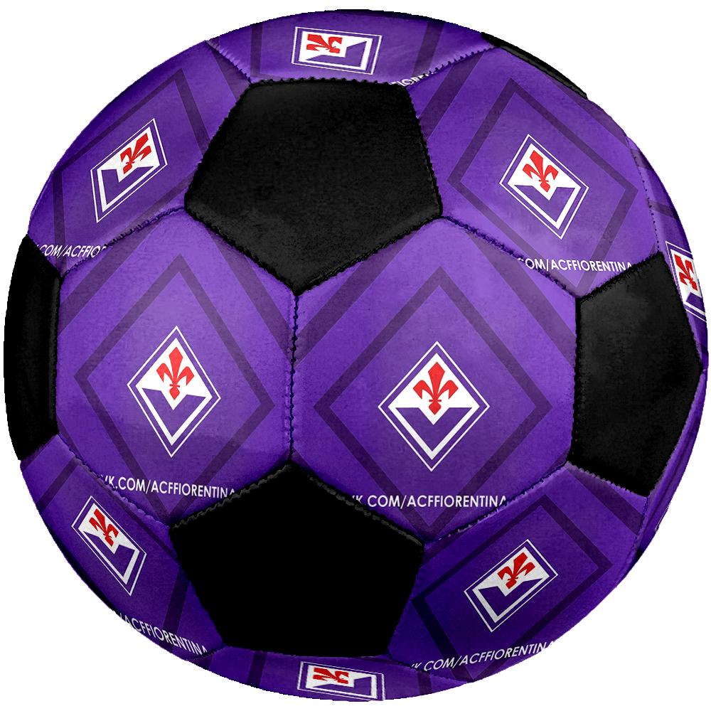 SIZE 5 ACF Fiorentina Soccer Ball Colorful All Ages Machine Stitched PVC Competition Ready Durable High-Bounce