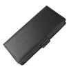 For iPhone 15 Pro Wallet Case with Dual Magnetic Clasp Litchi Textured Leather Flip Stand Phone Cover