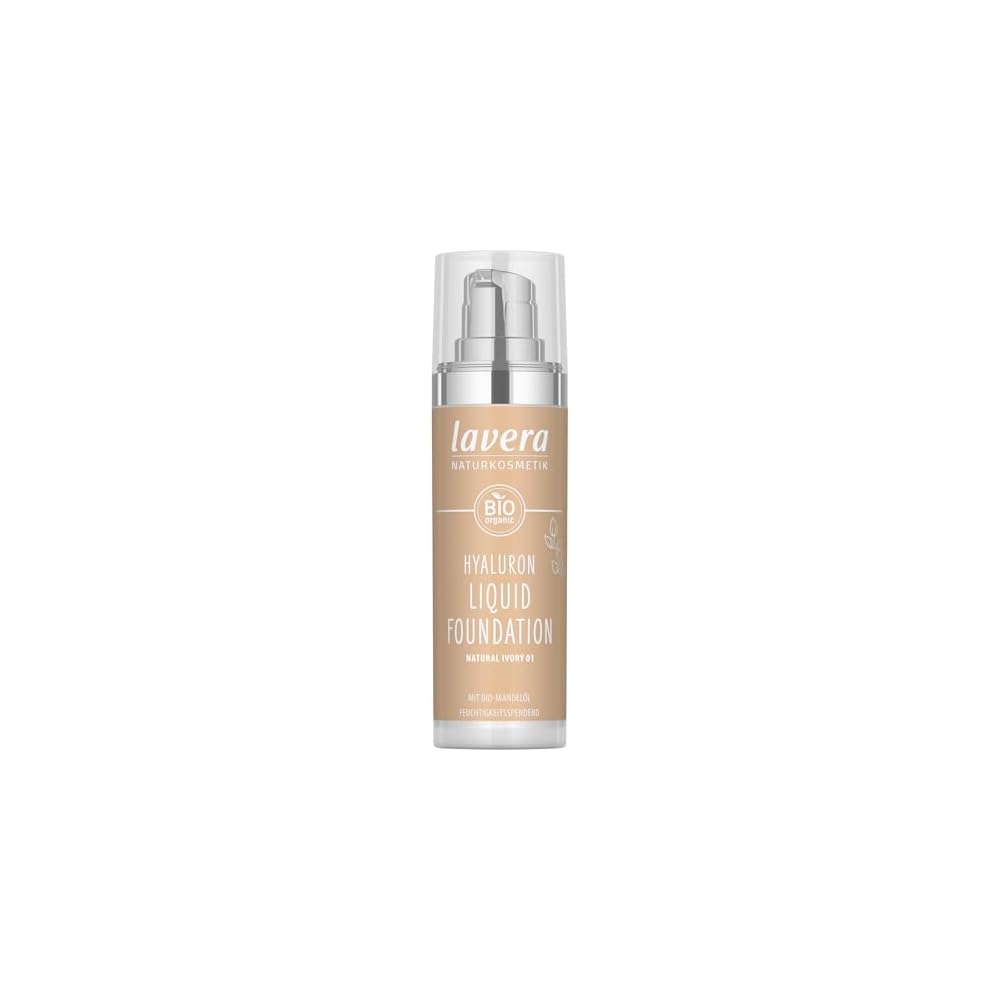 Lavera H Liquid Foundation 01 Natural Ivory 30ml