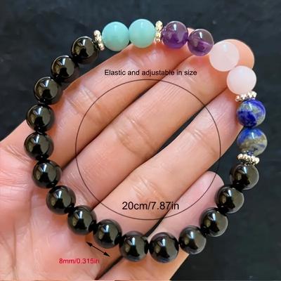 Crystal Natural Stone Bracelet Beaded Bracelet