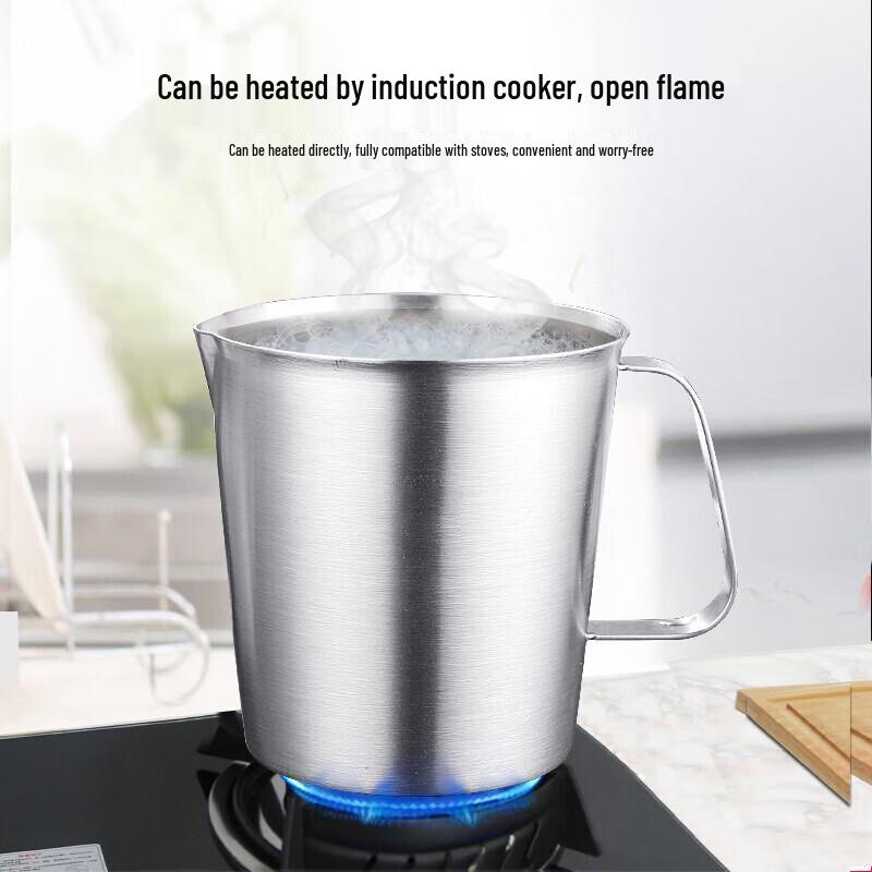 Huabeishi 500ml 304 Stainless Steel Measuring Cup