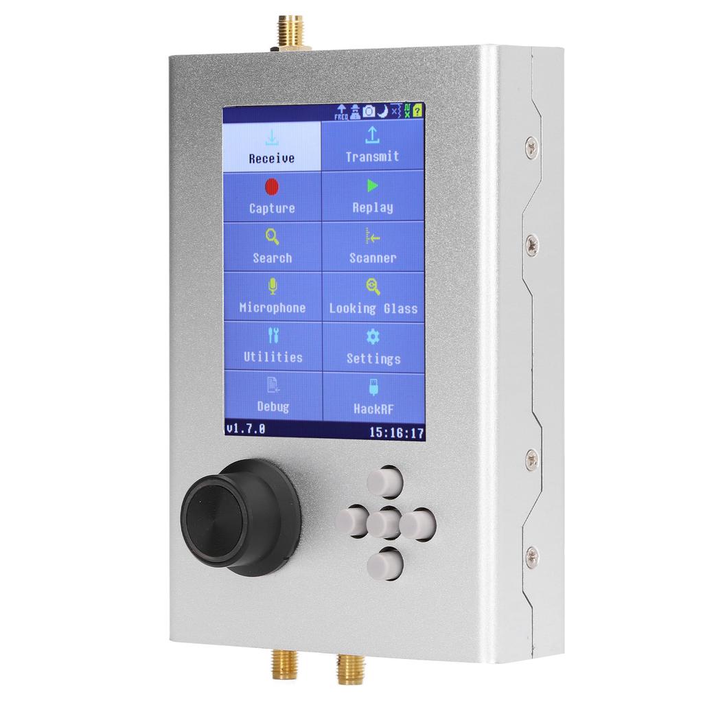 Radio Transceiver 3.2 Inch 1MHz to 6GHz Radio Portable Mobile FM SDR Transceiver Type 4