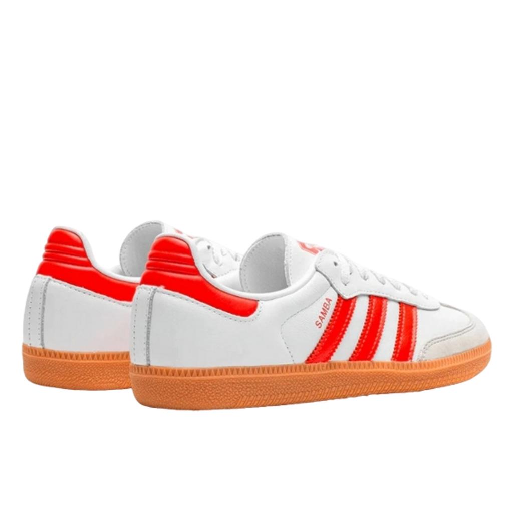 Adidas Samba OG White Solar Red Gum
