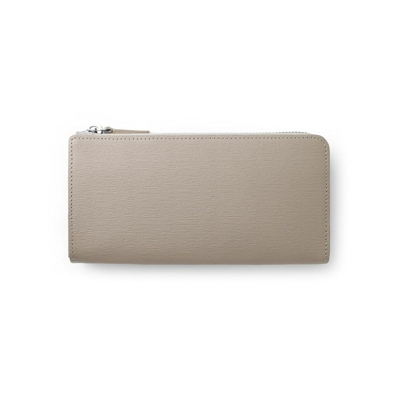 

[IS/IT] Novo II L-shaped zipper long wallet leather men s ladies unisex No.972626 (beige)