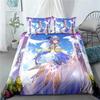Genshin Impact Beding Set Game Print Duvet Cover Quilt Soft Duvet Cover Sets Home Textile Quen King-Sized Dimensionsd Dimensions Girl Children Kids