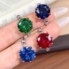 Cultivate Gem Live Adjustable Ring Versatile Geometric Design Trendy Wear Decorative Ring
