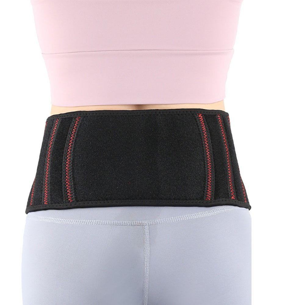 Auto-Lock System Weight Lifting Belt Arc-Shaped Spring Strip Weightlift Waist Support  Gym Training