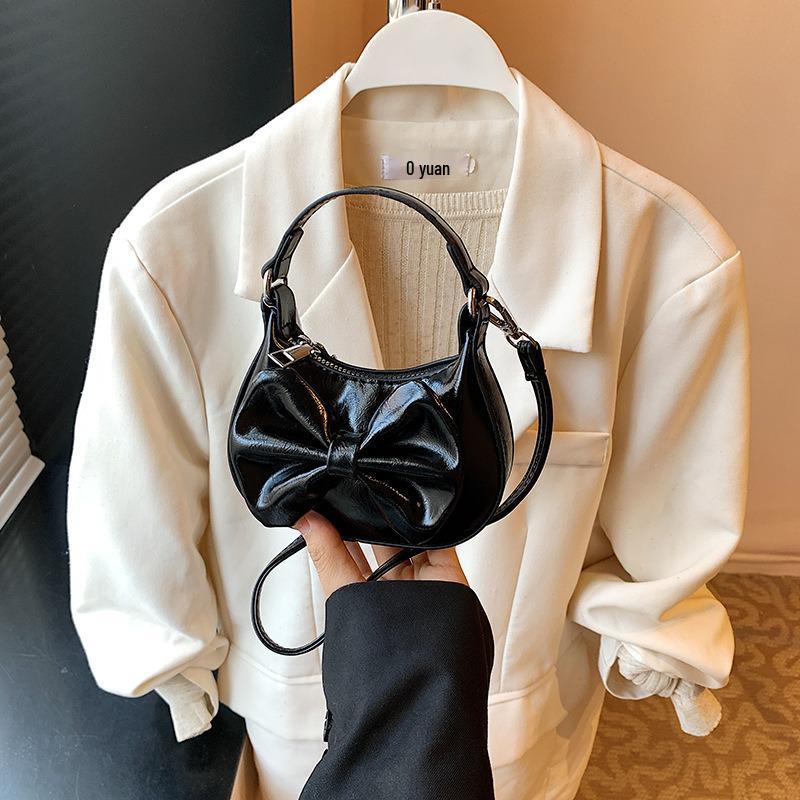 Módna Crossbody peňaženka na mince pre deti s mašľou