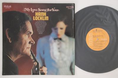LP Record HANK LOCKLIN - My Love Song For You LSP4030 RCA VICTOR 1968 US Folk Used