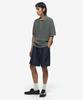 Sekeonmonollogeu Washed Hachi Polo Half Knit [Gray]_Sekt022Gray