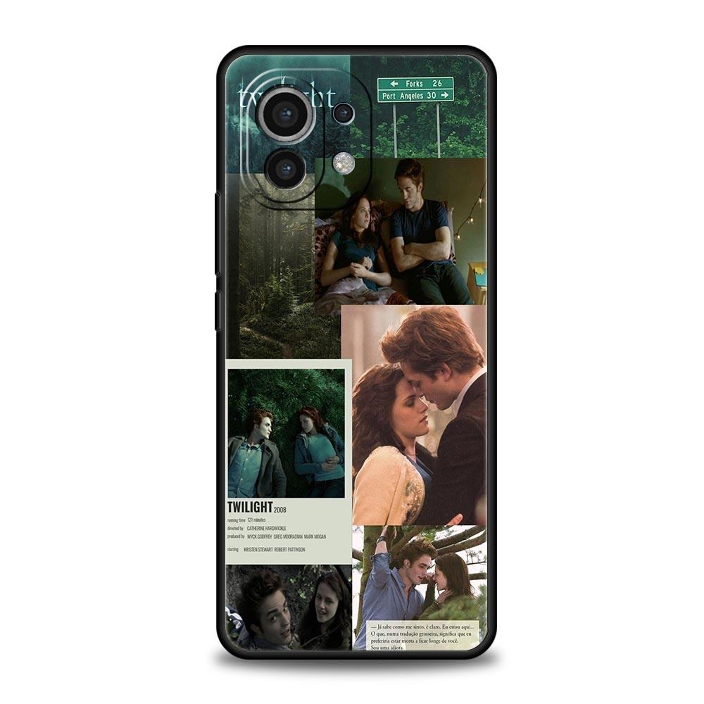 

Phone Case For Xiaomi Mi 14 13 12 11 Lite 13T 12T 11x 11T 10T Pro 9T Note 10 Lite Soft Silicone Black Cover Twilight Saga Xiaomi 14
