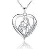 Trendy Heart Necklace for Men Women Hollow Love Pendant Clavicle Chain Choker Sweater Chain DIY BFF Party Family Jewelry Gifts
