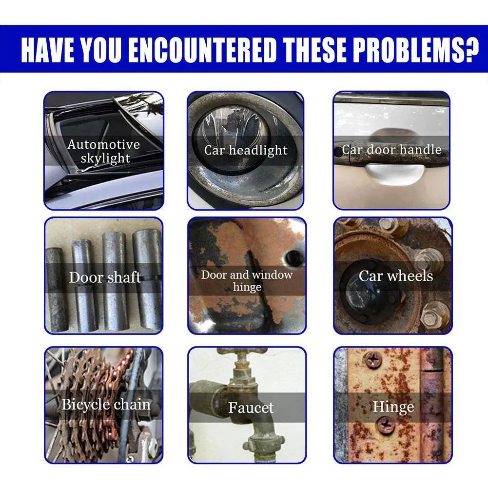 Hochleistungs-Metall-Rostentferner Mehrzweck-Rostentferner Rostschutzmittel Entrostungsspray 500ml Starker Metall-Rostentferner Auto