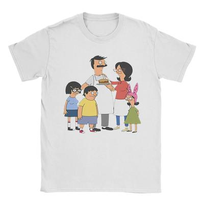 All Seasons Bobs Burger T Shirt For Unisex  100% Cotton Tee Shirt Short Sleeve Clothing